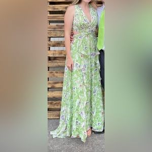 ASTR The Label Noya Floral Cutout Dress